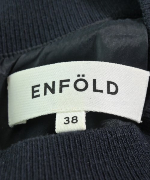 ENFOLD（エンフォルド）ブラウス 紺 サイズ:38(M位) レディース/2200661741115
