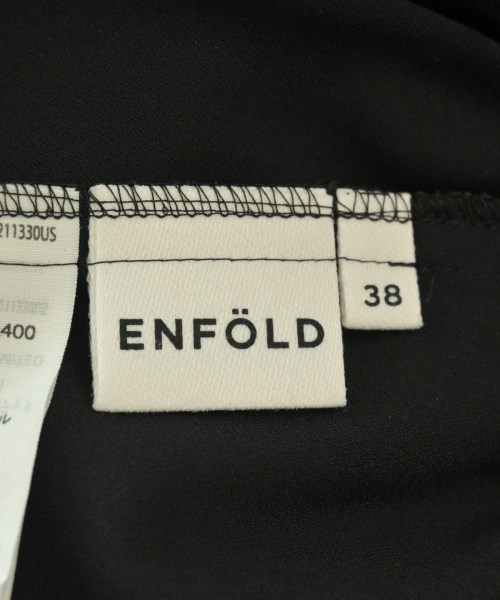 ENFOLD（エンフォルド）ロング・マキシ丈スカート 黒 サイズ:38(M位) レディース/2200666222015