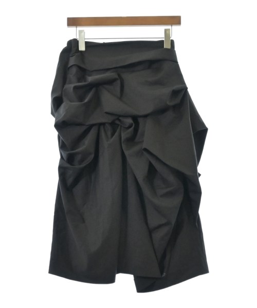ENFOLD(エンフォルド)ひざ丈スカート 黒 サイズ:38(M位)/2200666552037