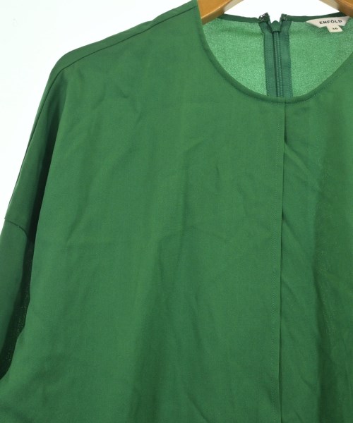 ENFOLD（エンフォルド）カジュアルシャツ 緑 サイズ:36(S位) レディース/2200667043084
