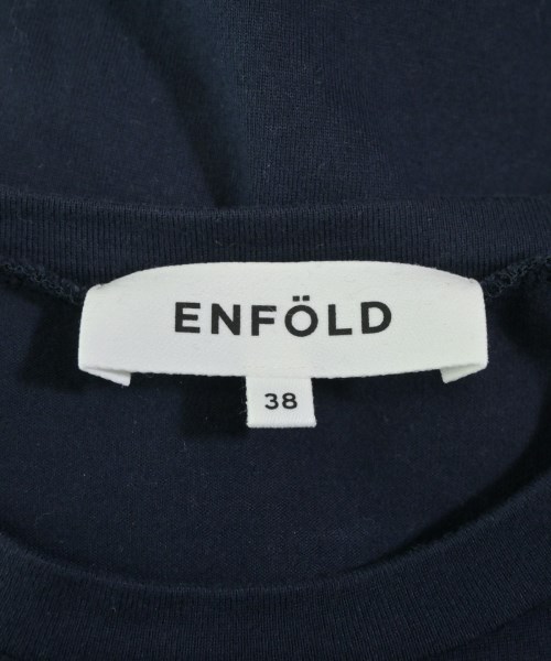 ENFOLD（エンフォルド）Tシャツ・カットソー 紺 サイズ:38(M位) レディース/2200656718023