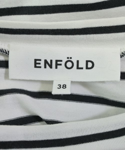 ENFOLD（エンフォルド）Tシャツ・カットソー 白 サイズ:38(M位) レディース/2200656718092