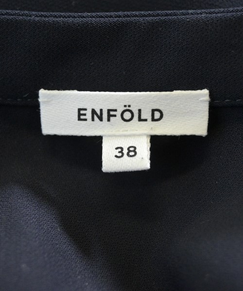 ENFOLD（エンフォルド）オールインワン/サロペット 紺 サイズ:38(M位) レディース/2200656718160