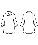 ENFOLD（エンフォルド）チェスターコート 青 サイズ:38(M位) レディース/2200667912014