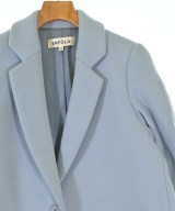 ENFOLD（エンフォルド）チェスターコート 青 サイズ:38(M位) レディース/2200667912014