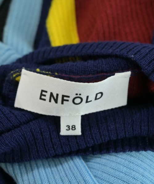 ENFOLD（エンフォルド）ニット・セーター 紺 サイズ:38(M位) レディース/2200665008016
