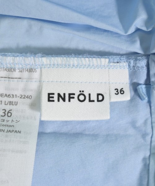 ENFOLD（エンフォルド）その他 青 サイズ:36(S位) レディース/2200665008061