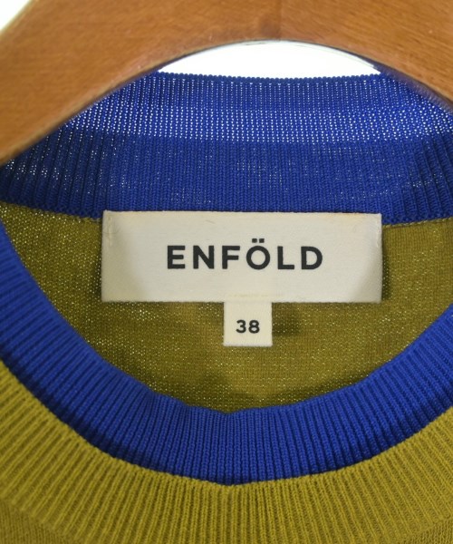 ENFOLD（エンフォルド）ニット・セーター カーキ サイズ:38(M位) レディース/2200667236011