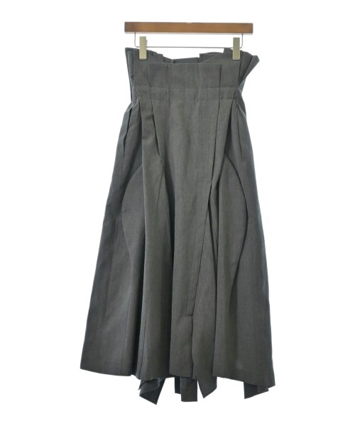 ENFOLD（エンフォルド）ロング・マキシ丈スカート グレー サイズ:36(S位) レディース/2200670000043