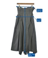 ENFOLD（エンフォルド）ロング・マキシ丈スカート グレー サイズ:36(S位) レディース/2200670000043