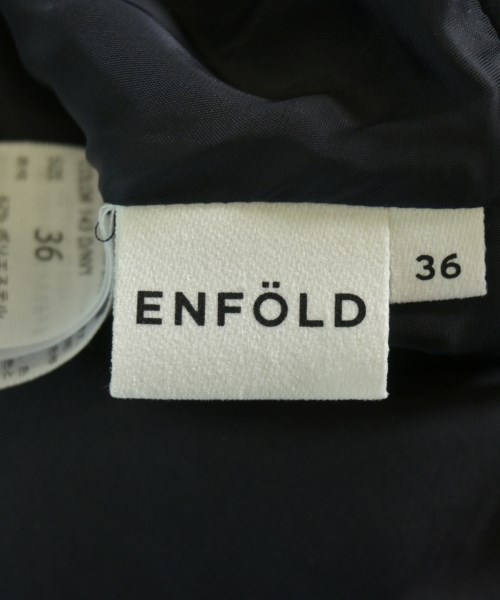 ENFOLD（エンフォルド）ワンピース 黒 サイズ:36(S位) レディース/2200670000142
