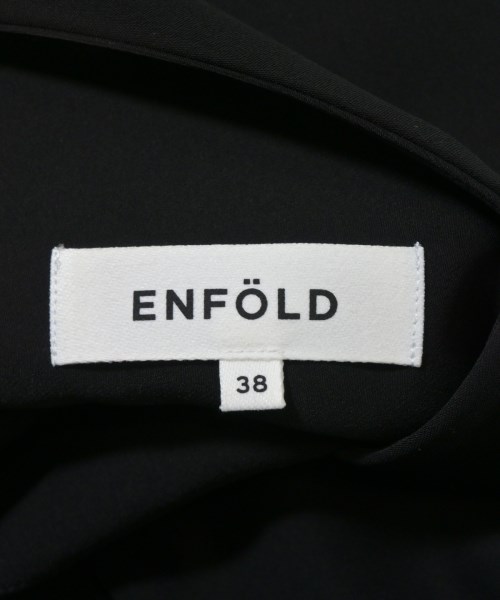 ENFOLD（エンフォルド）ワンピース 黒 サイズ:38(M位) レディース/2200667811072