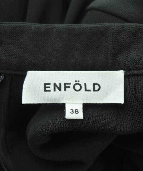 ENFOLD（エンフォルド）ワンピース 黒 サイズ:38(M位) レディース/2200667811089
