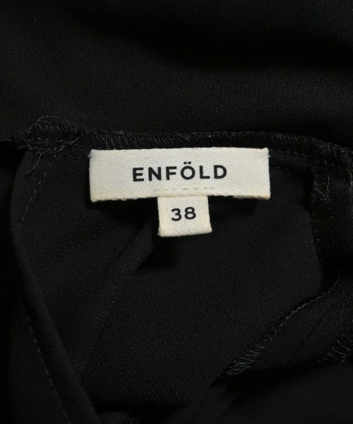 ENFOLD（エンフォルド）ワンピース 黒 サイズ:38(M位) レディース/2200667811096