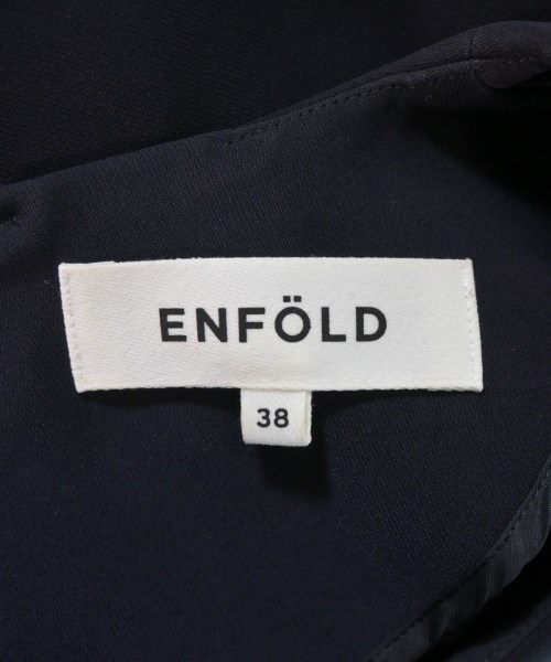 ENFOLD（エンフォルド）ワンピース 紺 サイズ:38(M位) レディース/2200667811126