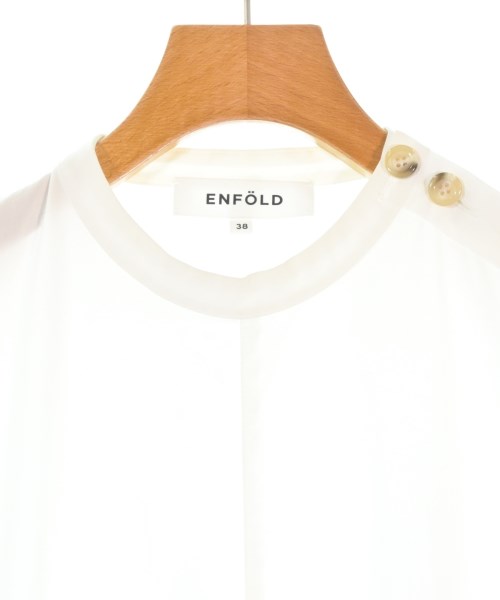 ENFOLD（エンフォルド）ブラウス 白 サイズ:38(M位) レディース/2200667811164