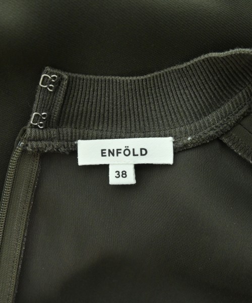 ENFOLD（エンフォルド）ブラウス カーキ サイズ:38(M位) レディース/2200666506085