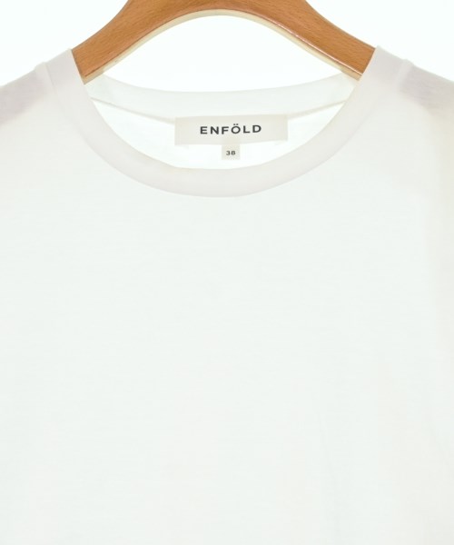 ENFOLD（エンフォルド）Tシャツ・カットソー 白 サイズ:38(M位) レディース/2200664420062