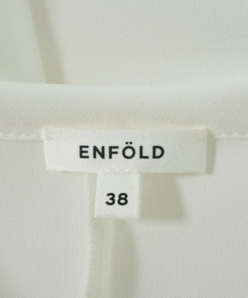 ENFOLD（エンフォルド）ブラウス 白 サイズ:38(M位) レディース/2200722081037