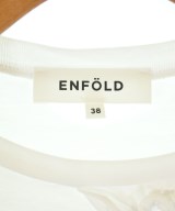 ENFOLD（エンフォルド）Tシャツ・カットソー 白 サイズ:38(M位) レディース/2200723700081