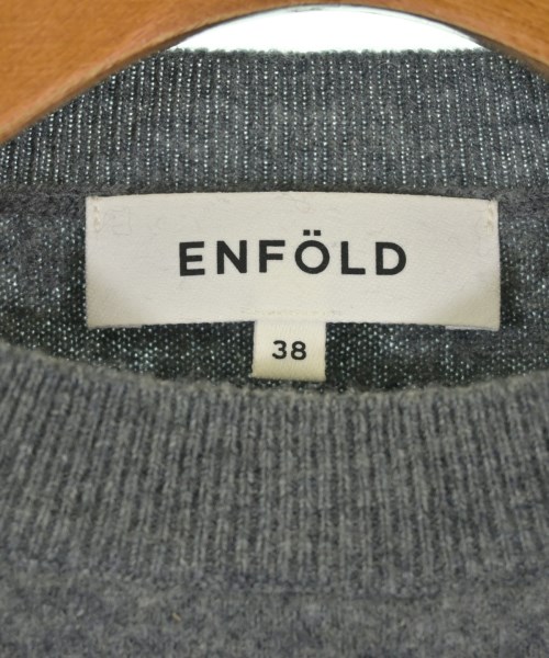 ENFOLD（エンフォルド）ニット・セーター グレー サイズ:38(M位) レディース/2200725763039