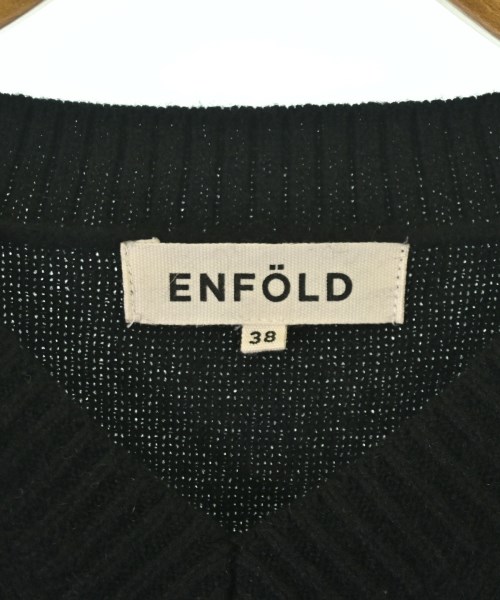 ENFOLD（エンフォルド）ニット・セーター 黒 サイズ:38(M位) レディース/2200729267069