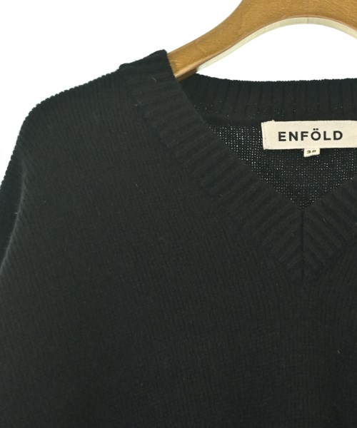 ENFOLD（エンフォルド）ニット・セーター 黒 サイズ:38(M位) レディース/2200729267069