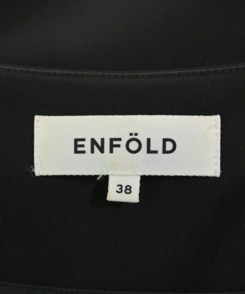ENFOLD（エンフォルド）ベスト 黒 サイズ:38(M位) レディース/2200729995047