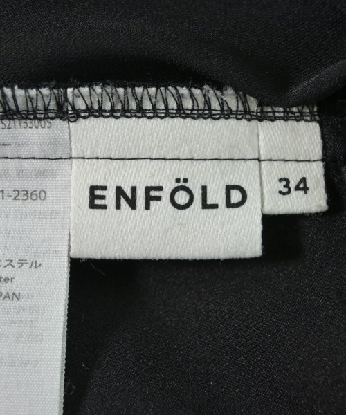 ENFOLD（エンフォルド）その他 黒 サイズ:34(XS位) レディース/2200725652036