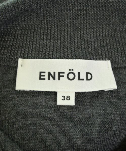 ENFOLD（エンフォルド）カーディガン グレー サイズ:38(M位) レディース/2200729784115