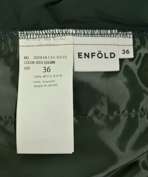 ENFOLD（エンフォルド）その他 緑 サイズ:36(S位) レディース/2200729784139