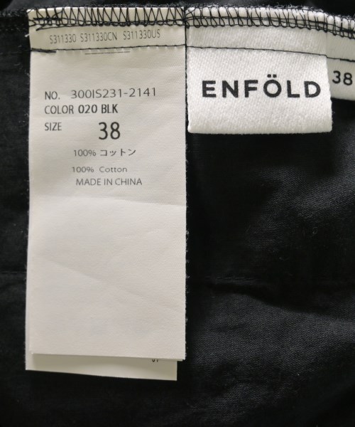 ENFOLD（エンフォルド）その他 黒 サイズ:38(M位) レディース/2200729784146