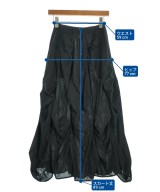 ENFOLD（エンフォルド）ロング・マキシ丈スカート 紺 サイズ:36(S位) レディース/2200732349028
