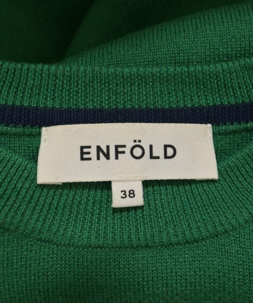 ENFOLD（エンフォルド）ニット・セーター 緑 サイズ:38(M位) レディース/2200732965013