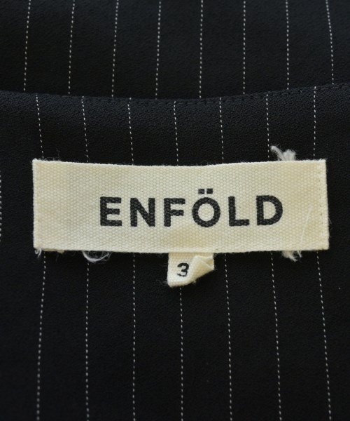 ENFOLD（エンフォルド）ブラウス 黒 サイズ:38(M位) レディース/2200735429017