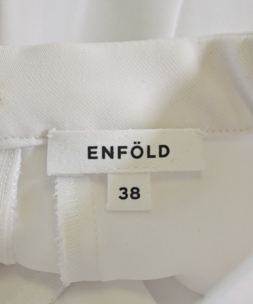 ENFOLD（エンフォルド）ブラウス 白 サイズ:38(M位) レディース/2200725679057