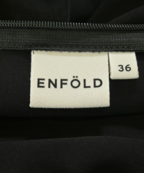 ENFOLD（エンフォルド）ブラウス 黒 サイズ:36(S位) レディース/2200728283039