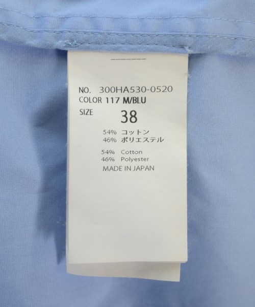 ENFOLD（エンフォルド）カジュアルシャツ 青 サイズ:38(M位) レディース/2200715926024