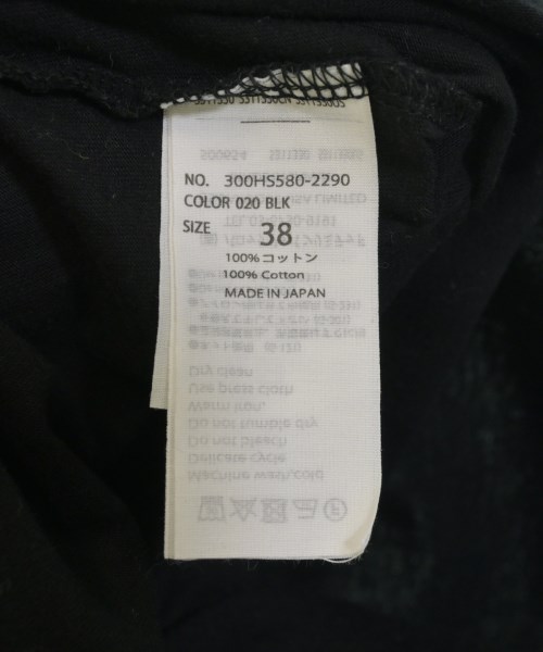 ENFOLD（エンフォルド）Tシャツ・カットソー 黒 サイズ:38(M位) レディース/2200717350063