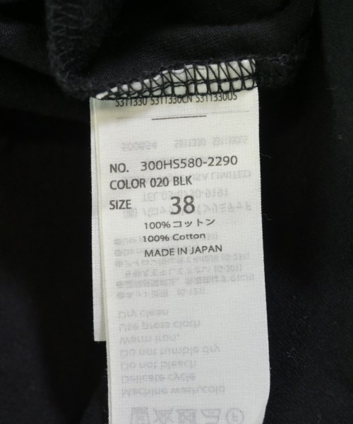 ENFOLD（エンフォルド）Tシャツ・カットソー 黒 サイズ:38(M位) レディース/2200717350070