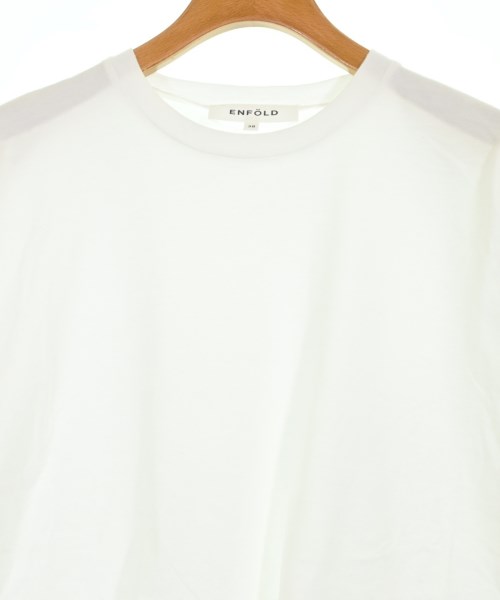 ENFOLD（エンフォルド）Tシャツ・カットソー 白 サイズ:38(M位) レディース/2200717350100