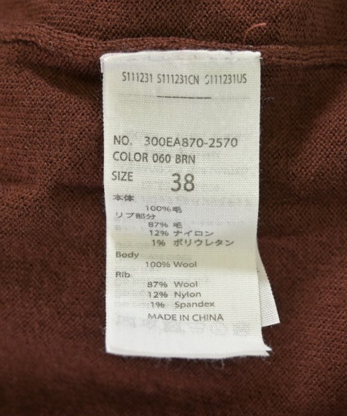 ENFOLD（エンフォルド）ニット・セーター 茶 サイズ:38(M位) レディース/2200717350124