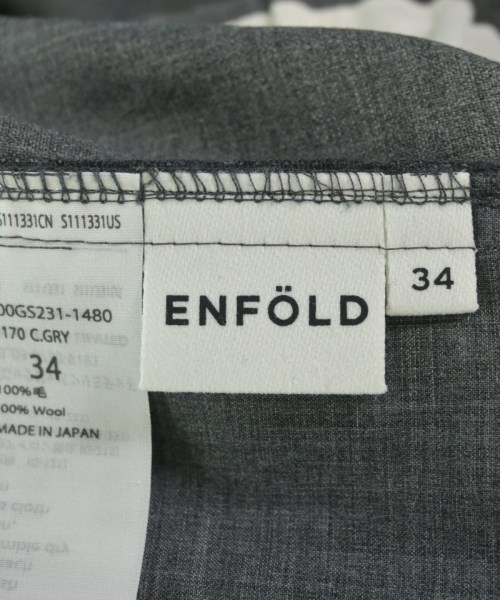 ENFOLD（エンフォルド）その他 グレー サイズ:34(XS位) レディース/2200717910021