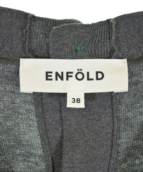 ENFOLD（エンフォルド）カーディガン グレー サイズ:38(M位) レディース/2200717910038