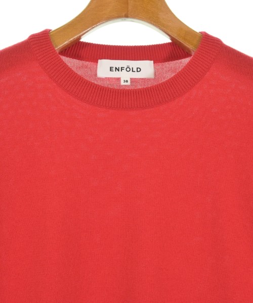 ENFOLD（エンフォルド）ニット・セーター 赤 サイズ:38(M位) レディース/2200717910045