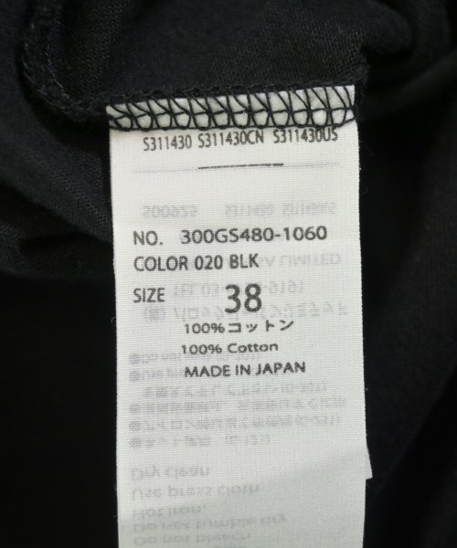ENFOLD（エンフォルド）Tシャツ・カットソー 黒 サイズ:38(M位) レディース/2200717910069