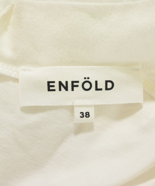 ENFOLD（エンフォルド）Tシャツ・カットソー 白 サイズ:38(M位) レディース/2200717910076