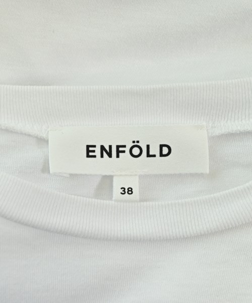 ENFOLD（エンフォルド）Tシャツ・カットソー 白 サイズ:38(M位) レディース/2200717910090
