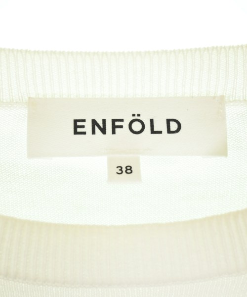 ENFOLD（エンフォルド）ニット・セーター 白 サイズ:38(M位) レディース/2200717910106