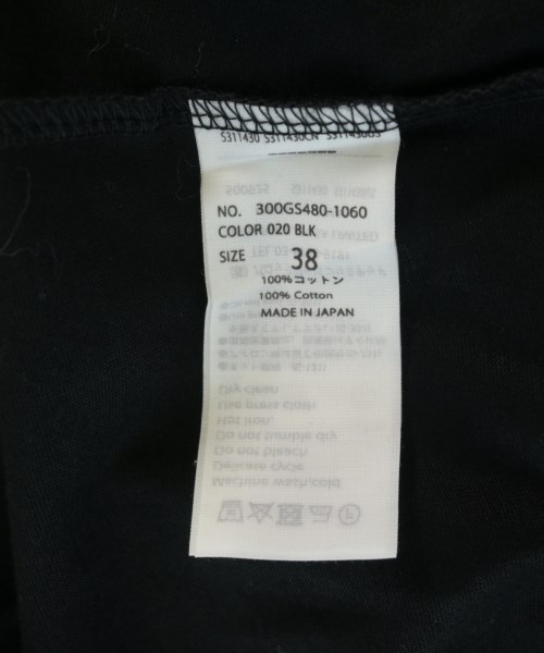 ENFOLD（エンフォルド）Tシャツ・カットソー 黒 サイズ:38(M位) レディース/2200716470038